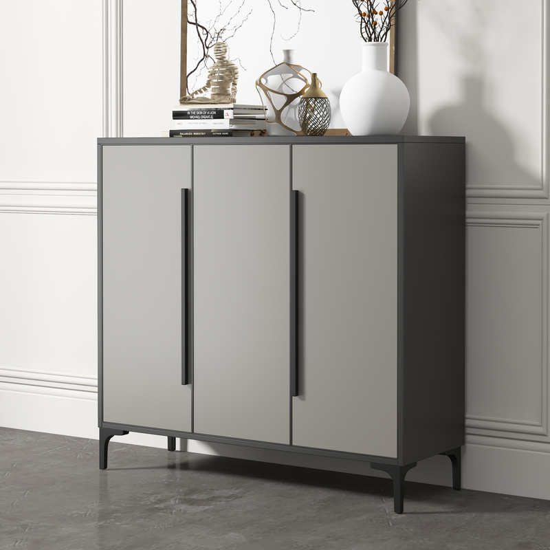 Light Luxury Modern All-Aluminum Shoe Cabinet for Home Entrance, Balcony, Outdoor, Waterproof and Sun-Proof Storage Foyer Cabinet Light Luxury Modern All-Aluminum Shoe Cabinet for Home Entrance, Balcony, Outdoor, Waterproof and Sun-Proof Storage Foyer Cabinet