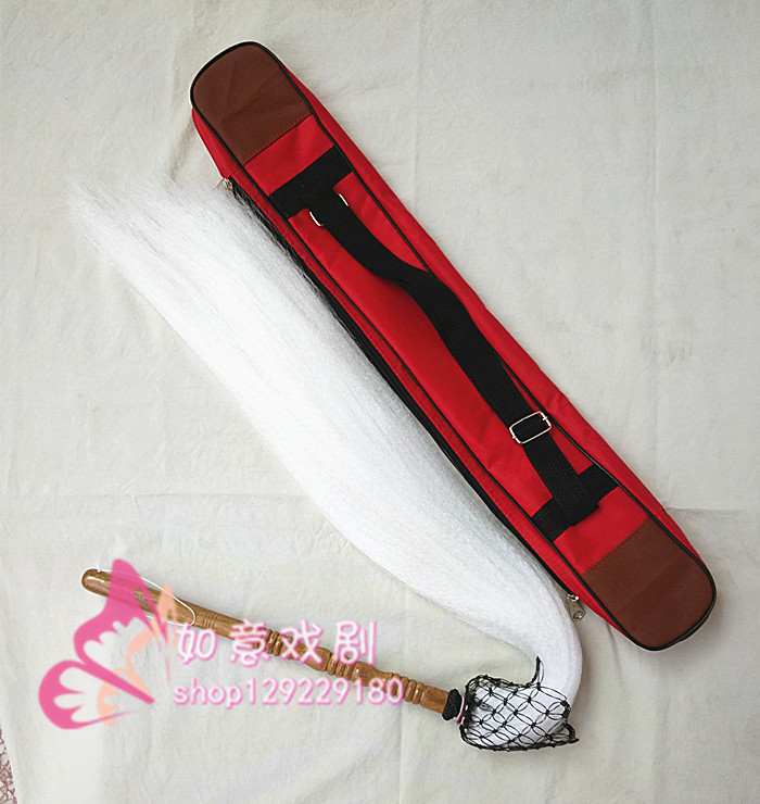 Dusting set Tai Chi dust bag wrapped Buddha dust dust bag ponytail dust floating dust Taoist supplies Oxford cloth