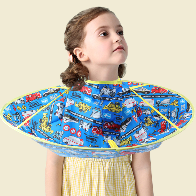 Children's hair clipper apron Household adult waterproof hair clipper clothes Baby hair clipper cape Baby hair clipper apron