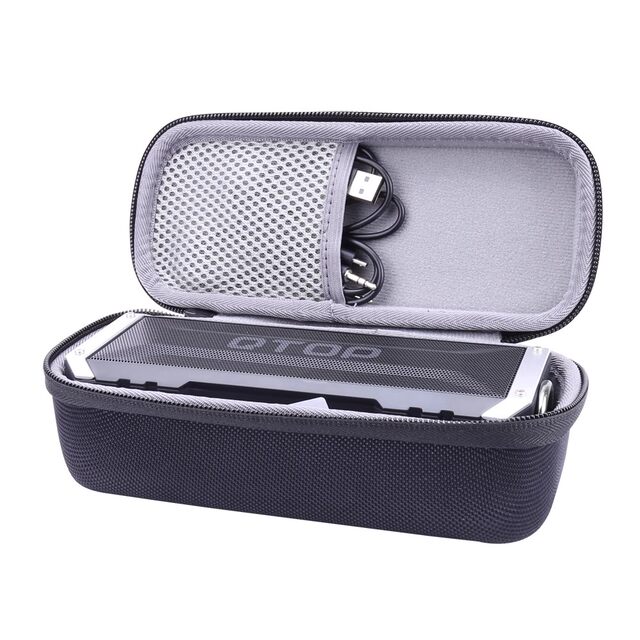 Suitable for Bose Soundlink Mini2 Bluetooth Speaker Storage Bag, Inner Length 19*7*6cm, Hard Shell Shockproof Bag