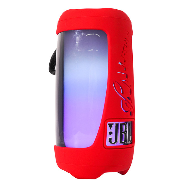 Suitable for Jbl Pulse5 Bluetooth Speaker Transparent Silicone Protective Case Pulse5 Generation Audio Shockproof Cosmetics Bag