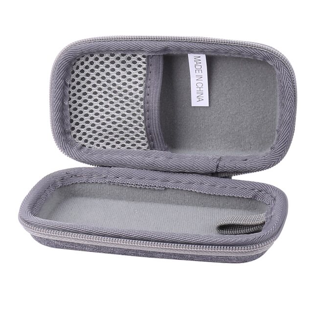 Suitable for Samsung T5 Evo Mobile Solid-State Drive Storage Bag, Shockproof Bag, Inner Length 11.5*5*2cm Hard Shell Bag