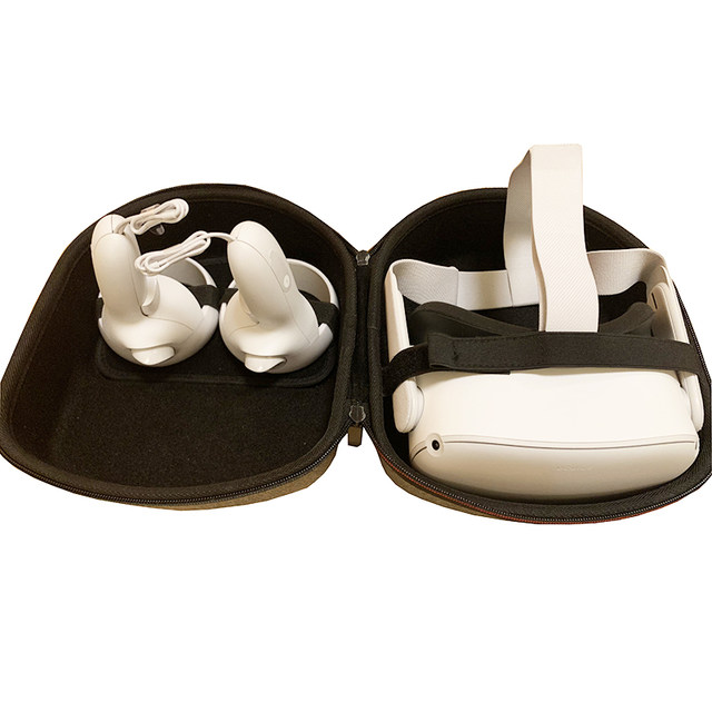 Suitable for Oculus Quest 2 Vr Glasses Storage Box, Vr Glasses Storage Bag, Hard Shell Shockproof Portable Bag