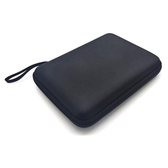 Stowable Two 2.5inch Mobile Hard Drive Hard Shell Sponge Bubble Wrap Bag Suitable for Seagate Western Digital Mobile Hard Drive Bag