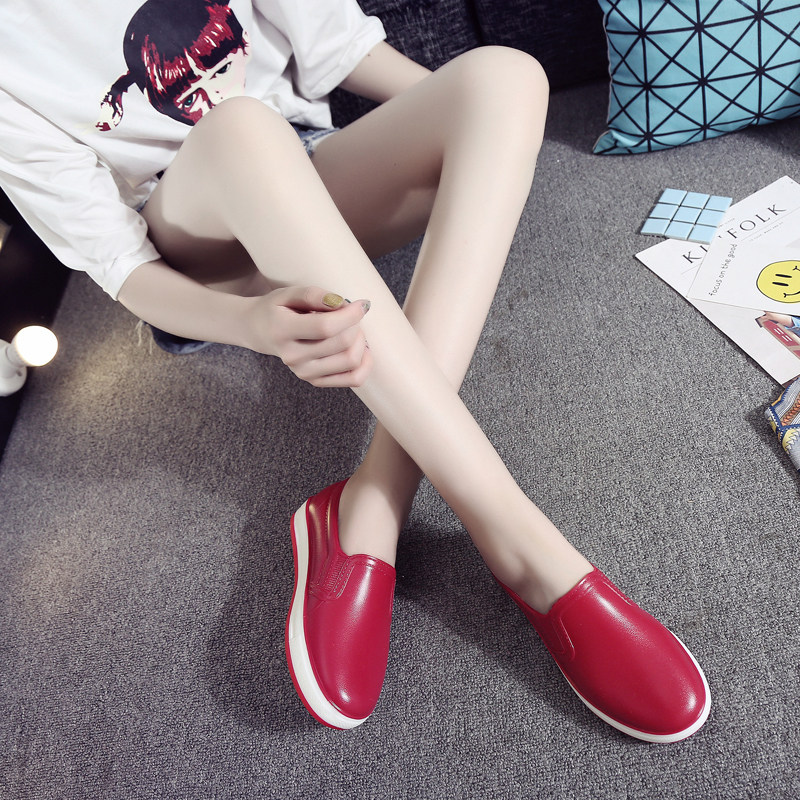 South Korea's shallow mouth rain boots women's fashion adult low-top short tube non-slip waterproof shoes kitchen work rubber shoes couple summer