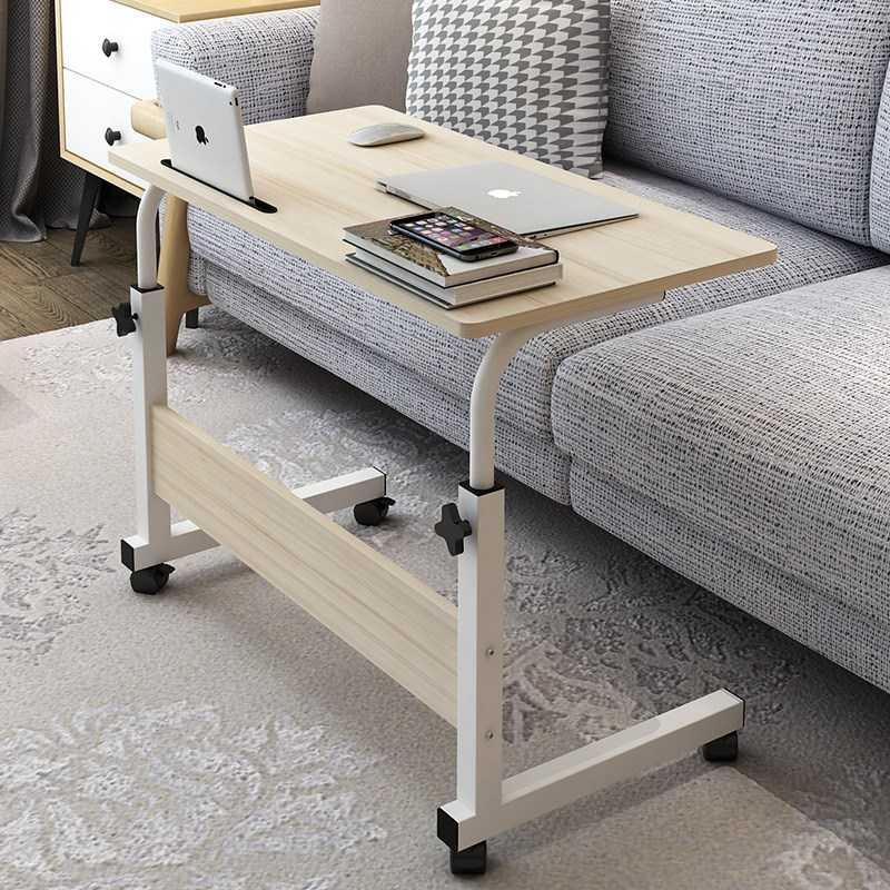 Lazy bedside notebook computer desk desktop home bed with lift desk simple folding mobile small table