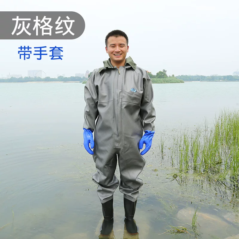 Extra large suspenders, waterproof overall, increased thickness, plus size