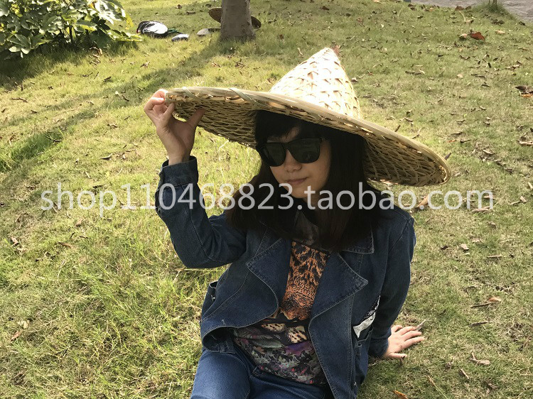 西柚姑娘雜貨鋪 熱賣中 大號斗笠大檐尖頂防雨曬遮陽草帽子手工竹編制品農家特色裝飾演出 Yahoo奇摩拍賣 西柚姑娘雜貨鋪 熱賣中 大號斗笠大檐尖頂防雨曬遮陽草帽子手工竹編制品農家特色裝飾演出 Yahoo奇摩拍賣