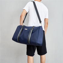 Large-capacity handcuff short trip package female fashion light and waterproof bag male travel to incorporate boarding pack