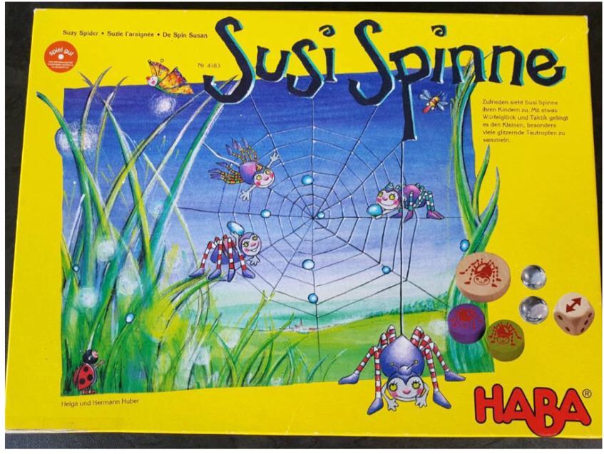 German imports haba4183 Jedi spiders sui early to teach toy desktop high-end parenting games