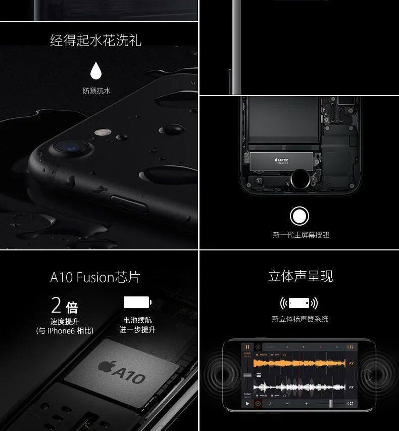 Бывшие в употреблении мобильные телефоны apple/苹果 iphone 7 plus国行正品苹果7代7p全网通4g手机