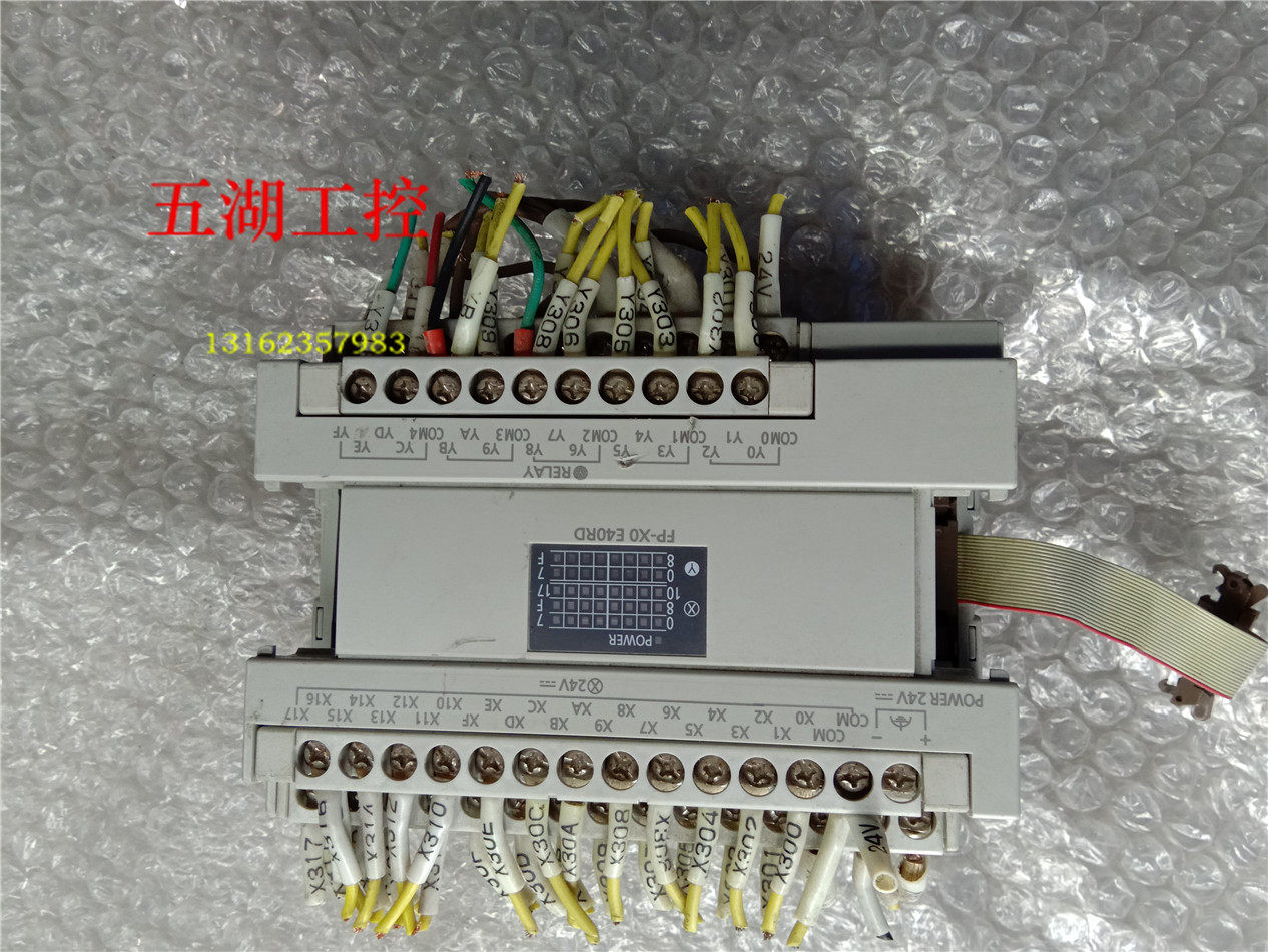 Second-hand disassemble original PLC programmable controller AFPX0E40RD-F