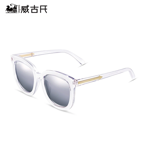 Солнцезащитные очки, коллекция 2021, защита от ультрафиолета, в корейском стиле, популярно в интернете