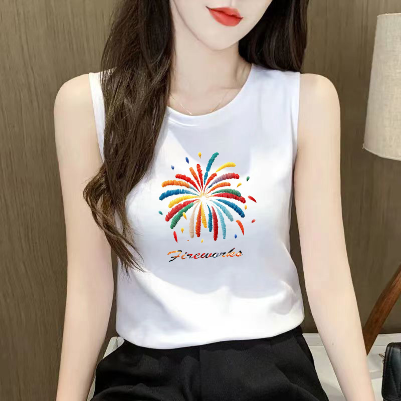Clearance Flash Sale: Pure Cotton Camisole, Women's Summer Versatile, Age-Reducing, Slimming, Plus-Size Inner Wear, Sleeveless Base Shirt