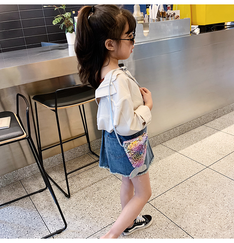 Cô gái túi messenger Túi trẻ em dễ thương công chúa thời trang Túi bé Túi nhỏ cô gái túi xách - Túi bé / Ba lô / Hành lý ba lô học sinh