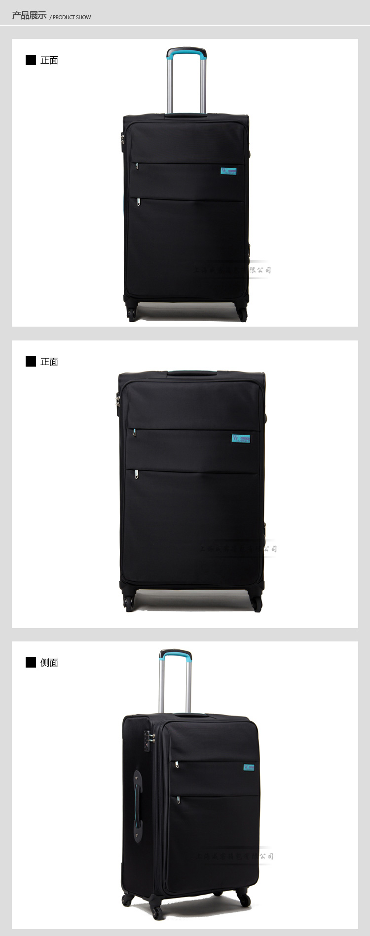 Travel Master Không thấm nước Đa năng Xe đẩy Xe đẩy Hành lý 20 24 30 Inch Hộp du lịch 158 vali elite
