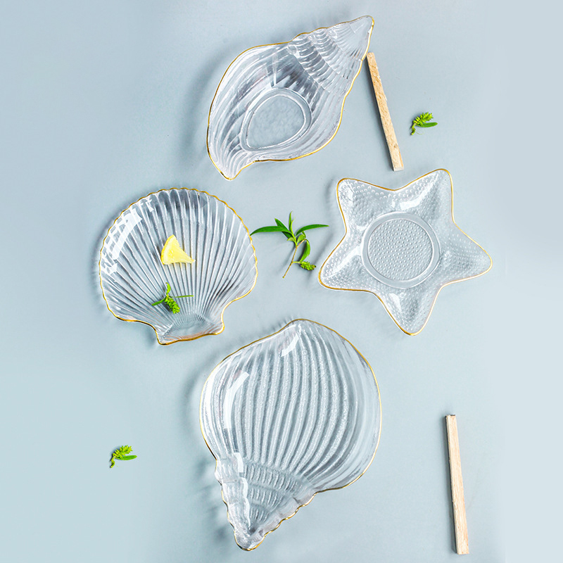ins wind Phnom Penh glass cutlery creativity Nordic home vegetable bowls fruit pan salad bowls small pastry dessert bowls