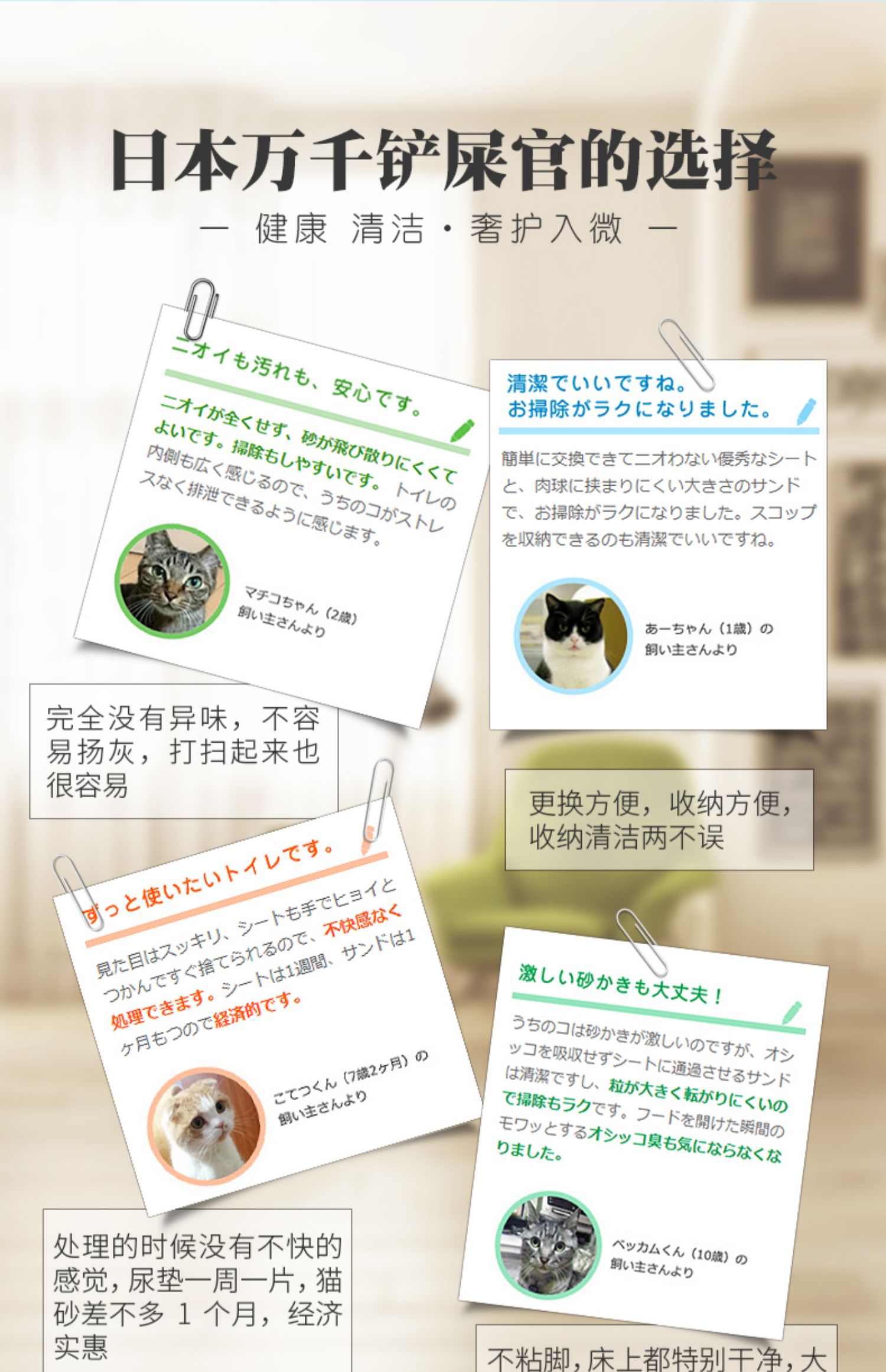 Mèo J ze Zi zeolite Nhật Bản khử mùi nhập khẩu không bụi không văng hạt cát lớn 4L * 4 - Cat / Dog Beauty & Cleaning Supplies găng tay chải lông rụng chó mèo