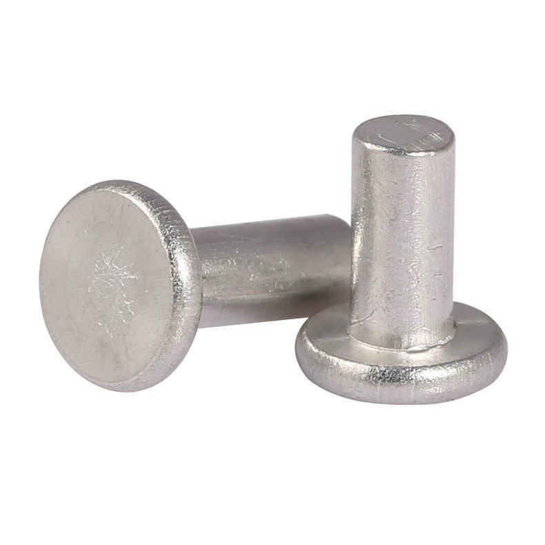 GB109 flat head aluminum rivets aluminum rivets solid rivets hand tapping rivets M3 M4 M5 M6