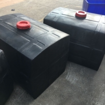 Black 500L dosing box full plastic dosing box round dosing box plastic mixing box square dosing box
