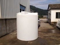 Suqian 2000L cone bottom dosing box acid and alkali resistance 2 tons pe mixing barrel sulfuric acid storage tank size