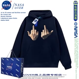 Толстовка с капюшоном для влюбленных подходит для мужчин и женщин, в американском стиле, свободный крой, оверсайз