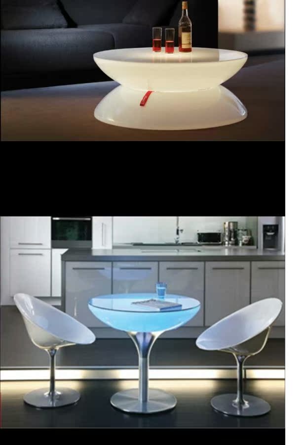 Bán nóng led sáng tạo cao bàn và ghế thanh bàn ghế ánh sáng phân phân ánh sáng đồ nội thất ghế - Giải trí / Bar / KTV