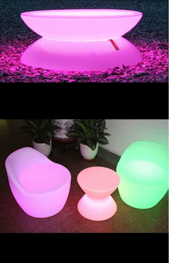 Bán nóng led sáng tạo cao bàn và ghế thanh bàn ghế ánh sáng phân phân ánh sáng đồ nội thất ghế - Giải trí / Bar / KTV