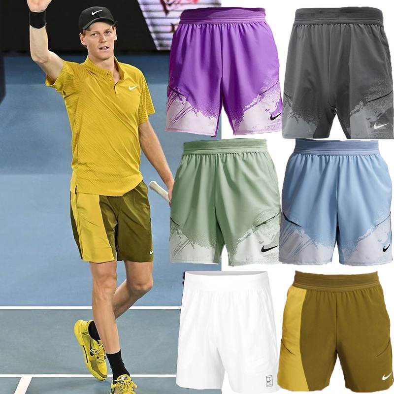 Nike Tennis Clothing for Men 2026 Alcaraz Sinna French Open Us Open Sports Quick-Drying Breathable Shorts Nike Tennis Clothing for Men 2026 Alcaraz Sinna French Open Us Open Sports Quick-Drying Breathable Shorts