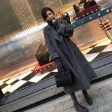 Шерстяное зимнее двусторонное кашемировое шерстяное пальто, куртка, Гонконг, коллекция 2021, стиль