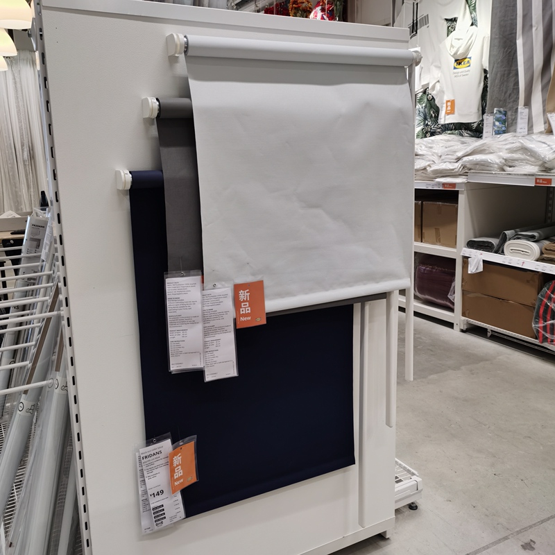 Ikea's New Product Foridans Blackout Roller Blinds for Living Room and Bedroom, White, Gray, and Blue Blinds Ikea's New Product Foridans Blackout Roller Blinds for Living Room and Bedroom, White, Gray, and Blue Blinds
