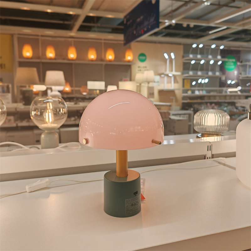 Ikea New Product Nordmaus Pink Mushroom Lamp Decorative Table Lamp 26cm Dark Gray Green Portable Lamp Ikea New Product Nordmaus Pink Mushroom Lamp Decorative Table Lamp 26cm Dark Gray Green Portable Lamp
