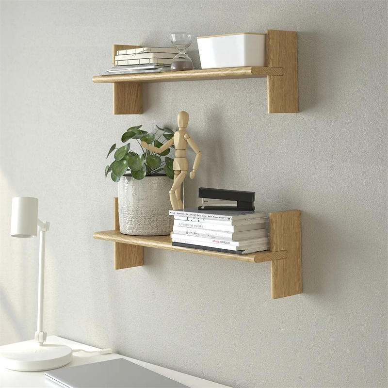 Ikea Klavreström Wall Shelf Oak Shelf 60X 20cm