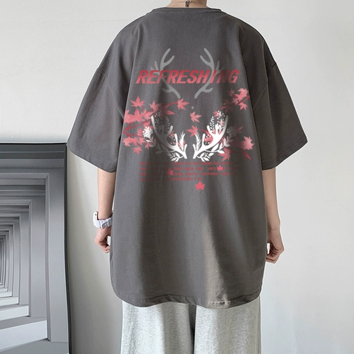 Сексуальная футболка для влюбленных, оверсайз, в американском стиле, короткий рукав