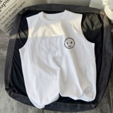 Трендовый хлопковый баскетбольный спортивный летний тонкий быстросохнущий жилет для отдыха, европейский стиль