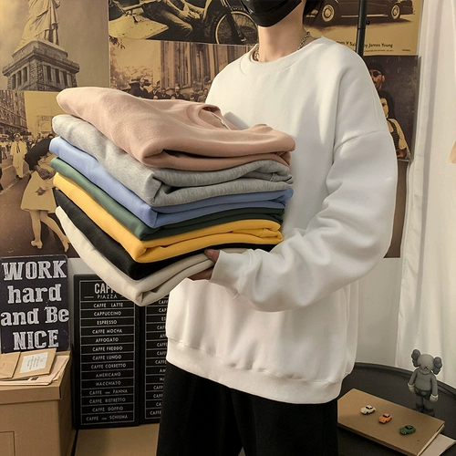 Tide, осенний цветной приятный телу лонгслив, толстовка, большой размер