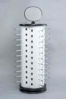 Белое металлическое зеркало, алюминиевый сплав, материал