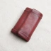 JUUZ LAN ban đầu làm bằng tay túi da khóa nữ đa chức năng mini top lớp da ví nhỏ - Trường hợp chính khóa túi xách Trường hợp chính