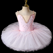 Robes de ballet pour enfants robes de danse pour enfants moins denfants La danse de Swan suit Blue Jays Princess Veil Dress