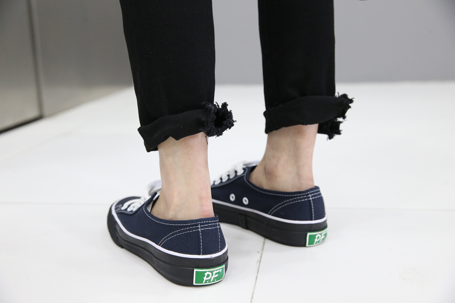 Mùa thu và mùa hè nạp phân bón cộng với xl cao eo 200 pounds chất béo mm lỗ quần jean của phụ nữ lỏng chín điểm chân quần thủy triều thời trang công sở hàn quốc