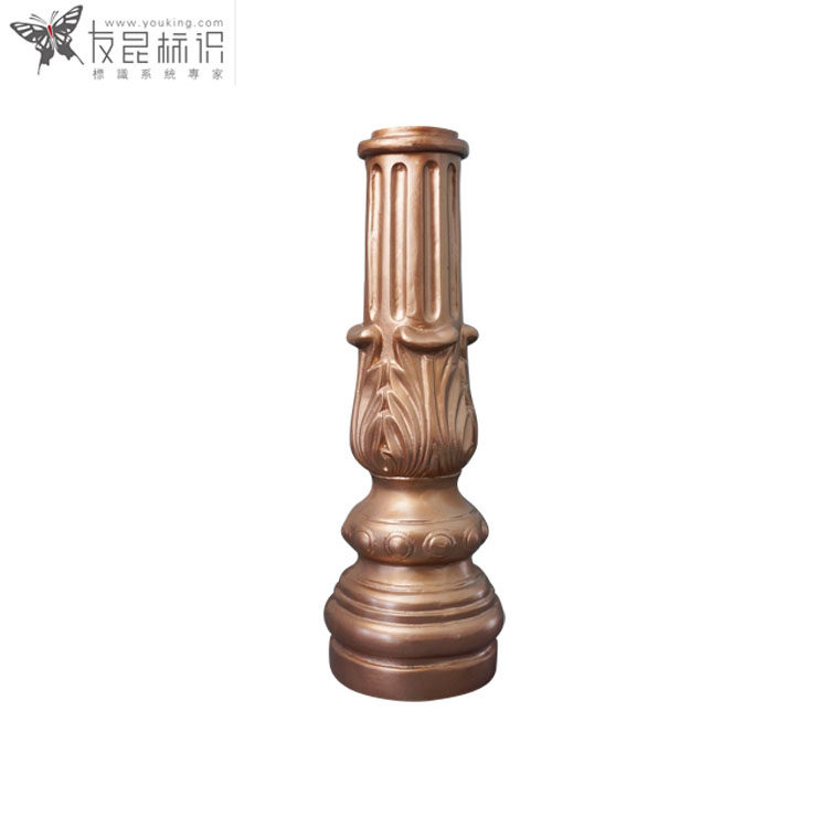 60 calibre Roman column footed Roman column footed court lamp bar studs foot logo accessories standardisation products-Taobao