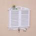 Vườn trang trí tường hộp hộp trang trí hộp mét hộp che chắn hộp sáng tạo cửa sổ phân phối hộp điện hộp hộp chìa khóa - Cái hộp thùng gỗ sồi nhập khẩu Cái hộp