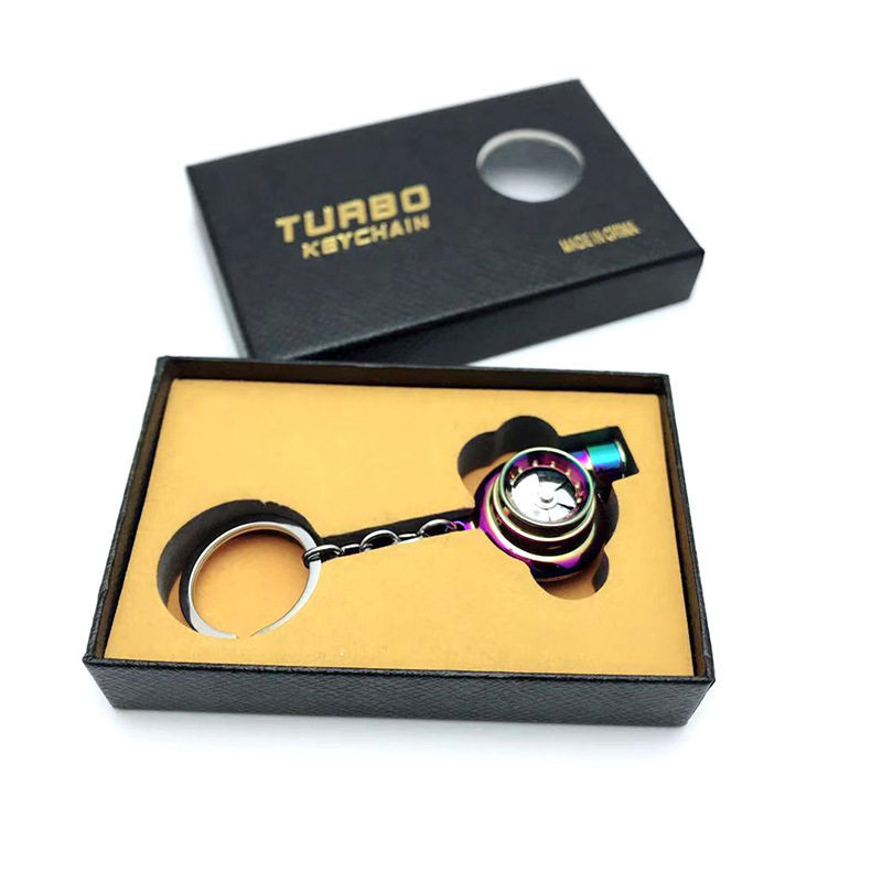Car Turbo Keychain Metal Creative Luminous Led Turbo Car Keychain Pendant Car Turbo Keychain Metal Creative Luminous Led Turbo Car Keychain Pendant