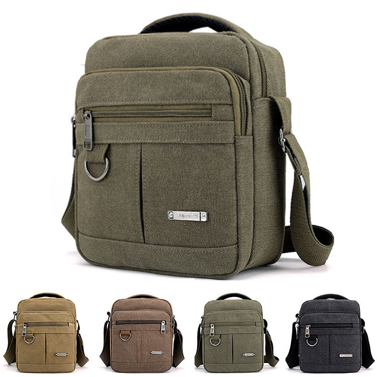 2018 new single shoulder bag men's slanted satchel men's bag buns buns buns bag Casual Oxford Cloth Bag Korean version