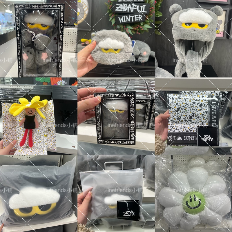 【Authentic】G-Dragon New Product Zo&Friends G-Dragon Merchandise Zoa Keychain/Medium Doll
