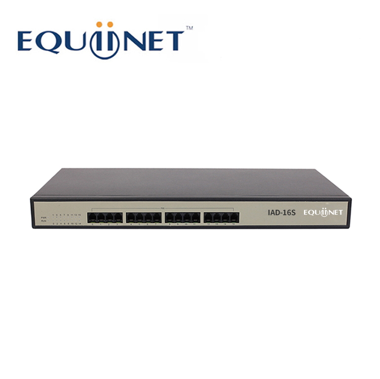 EQ-16S 24S 32S Equiinet Anconite supporting FXS S port analog voice gateway