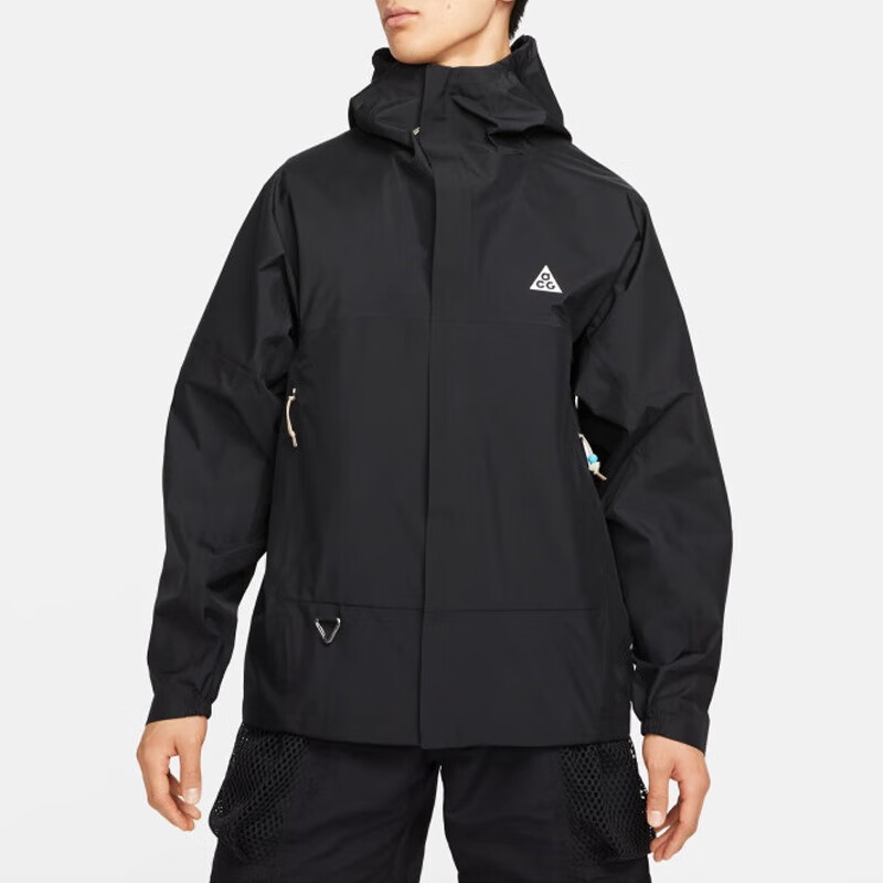 Nike Outdoor Softshell Men's New Windproof and Waterproof Acg Mountaineering Comfortable Training Clothing Dv9416-010
