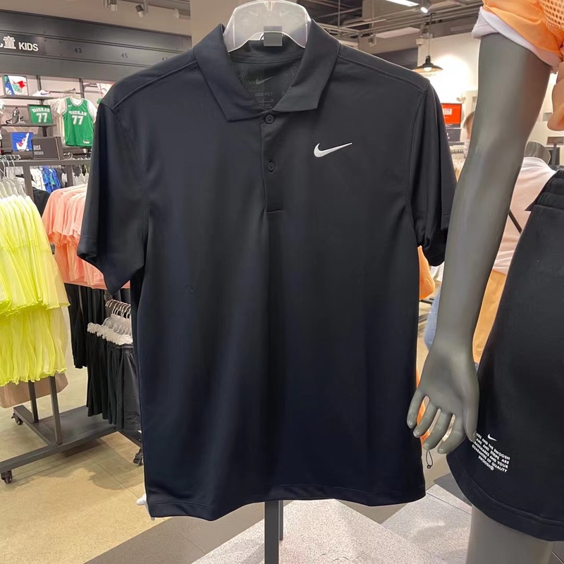 Nike Polo Shirt Men's Summer New Tennis Series Simple Quick-Drying Sports Casual Lapel Short-Sleeved T-Shirt Dd8373 Nike Polo Shirt Men's Summer New Tennis Series Simple Quick-Drying Sports Casual Lapel Short-Sleeved T-Shirt Dd8373