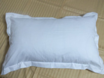 Pure cotton white pillowcase thickened white pillowcase Student Hospital Hotel Pillow white pillow towel