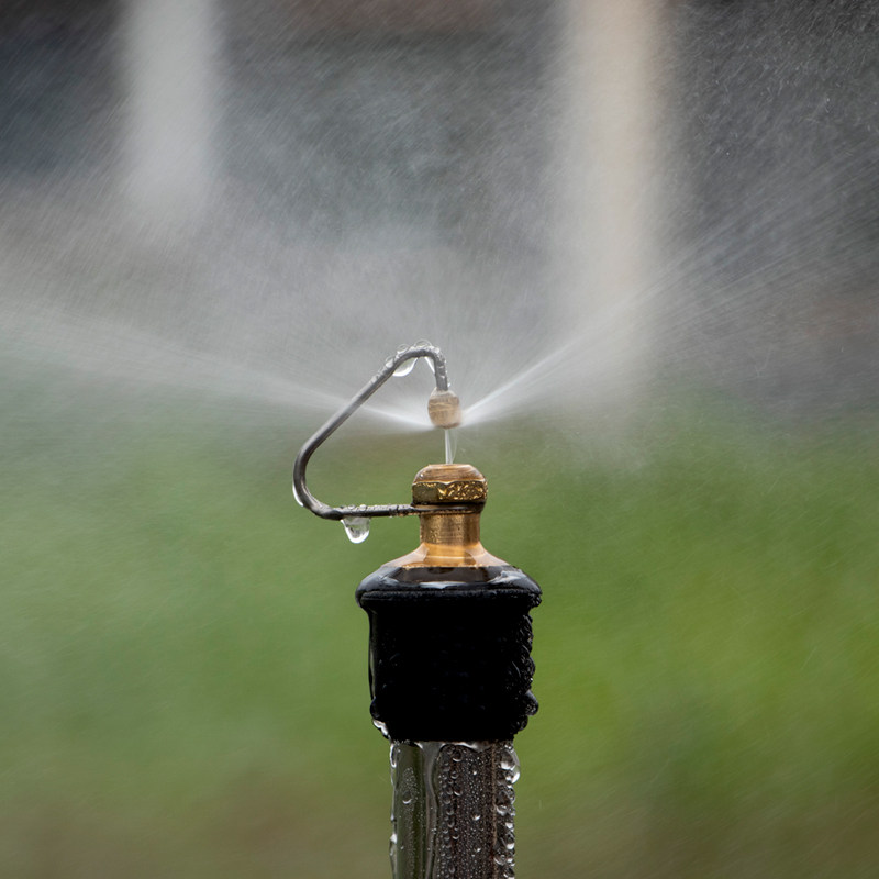 4 points all-copper high-atomized copper wire smog refraction nozzle gardening cooling nozzle lawn micro-spray agricultural sprinkler irrigation